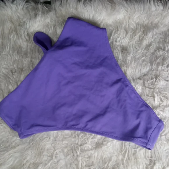 Hop Lun High Waisted Tie Bikini Bottom Size S - Picture 3 of 7